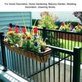 thumbnail image 3 of Wall Mounted Liner Trough, Hanging Basket Liner 30 In Easy Fixing Breathable  For Home, 3 of 8