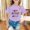 Purple, variant on Celebrate Educational With This 1 Days Of School Tee For Kids Youth And Toddler Classrooms Short Sleeve Shirt for Girls Tees Kids Tshirts Clothes Summer Tops T-Shirt