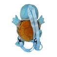 thumbnail image 3 of Mochila de peluche Pokémon Squirtle infantil azul, 3 of 6