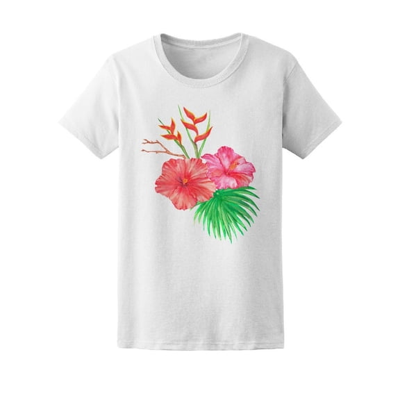 Exotic Tropical Bouquet Tee Women's -Image by Shutterstock