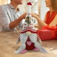 thumbnail image 4 of Valentine's Day Faceless Gnome Decor - Cute Lucky Ornament with Soft White Beard, Romantic Home/Tabletop Gift for Her/Him (28x12x8.5cm), 4 of 5