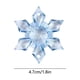 thumbnail image 3 of Herunwer Clear Acrylic Snowflake Decorations with Hole Mini Crystal Ornaments for Christmas Tree Wedding Hanging and DIY Crafts, 3 of 6
