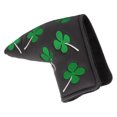 thumbnail image 3 of Putter Head Cover, Thick Plush Lining Protective Embroidery Craftsmanship  Putter Cover Hook And   For Indoor Black, 3 of 8