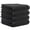 4 Deluxe Black Blankets 45 lbs/Dozen, variant on Moving Blankets 12 Deluxe Black Blankets 45 lbs/Dozen 72in x 80in