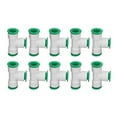 thumbnail image 3 of Conector En T Conector De Agua Conector De Tubería Accesorios En T 10 Piezas Conector En T 3 Vías Conexión Rápida Adaptador De Tubería De Agua Conector De Manguera Para Riego ANGGREK Hardware, 3 of 8