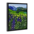 thumbnail image 2 of Stupell Industries French Country Flower Speckled Valley Black Floating Frame Canvas Art, 17 x 21, by Lee Ann Zirbes, 2 of 8