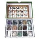 thumbnail image 1 of 15 piezas de colección de rocas y minerales, información educativa, kit de cristal de piedras para niños, para principiantes, 1 of 9
