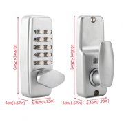 Garosa Password Security Door Code Lock 2 - 8 Digit Code Combination Door Zinc Alloy Convenient Password Security Coded Lock