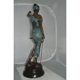 thumbnail image 6 of Nifao Lady Justice Large Bronze Statue – Home Office Decor Sculpture, 22"L x 13"W x 44"H, 6 of 11