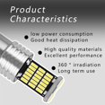 thumbnail image 4 of Yazoeia 4PCS 1156 LED Bulb, Brake Light Bulb, Super Bright Low Power 1141 1003 7506 Bulbs Replacement for Backup Tail Brake Turn Signal Blinker Reverse Lights Car Accessories CJB12-82193, 4 of 7