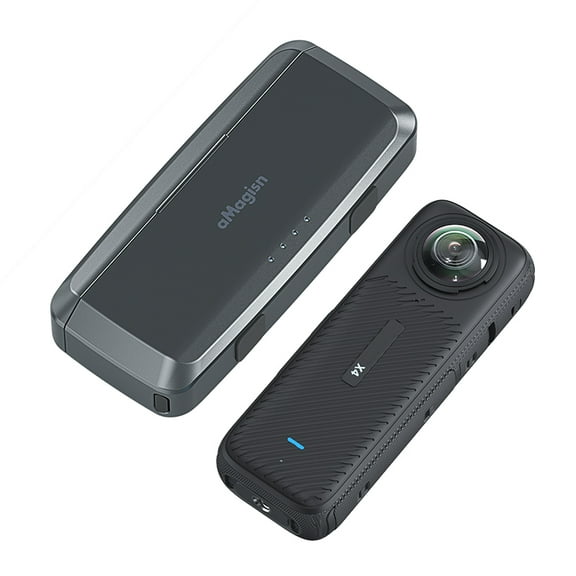 Camera Battery Fast Charger Hub For Insta360 X4,  2-Channel Quick Battery Charging Storage Station With Type C Cable Action Camera Accessory