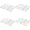 thumbnail image 1 of Aspire 4 Pack Cooling Rack, Stainless Steel Wire Baking Rack Set, Roasting Rack for Cooling Baking Cooking Drying-11.7" x 9.1" 4 Pack, 1 of 6