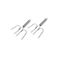 thumbnail image 2 of Roasting Lifters Ninja de acero inoxidable, 2 piezas, 2 of 2