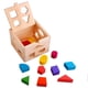 thumbnail image 3 of Bloques de construcción con forma de madera, juguete a juego, herramientas de aprendizaje educativo para niños, 13 agujeros, 3 of 5