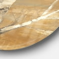 thumbnail image 2 of Designart 'Natural Birch Forest I' Traditional Metal Circle Wall Art, 2 of 3