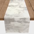 thumbnail image 3 of Creative Products Painted Abstract Khaki 16x72 Poly Twill Table Runner, 3 of 3