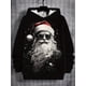 thumbnail image 2 of Sudadera con capucha de Papá Noel con estampado 3D para hombre, ropa deportiva con cordón, informal, a la moda, para Navidad, 2 of 5