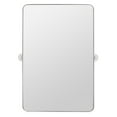 thumbnail image 6 of SAFAVIEH Delinah 24 in. x 36 in. Solid Mirror, Silver, 6 of 7