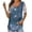 Blue, variant on gbyLJF Silk Button Down Shirts for Women Cotton Tunics Womens Tshirt Tops Dressy Casual Women’S Shirts Blue M