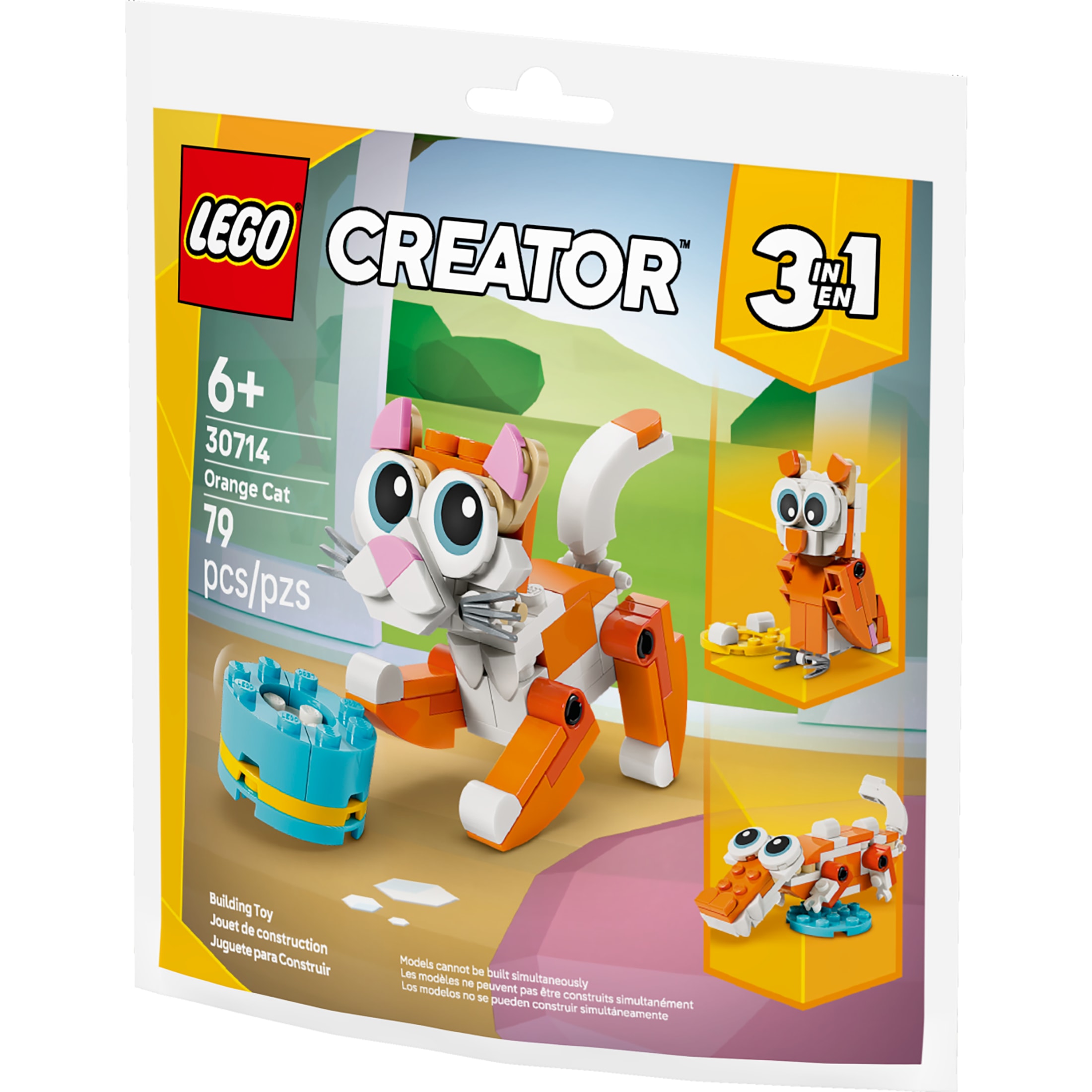 LEGO Creator Gato Naranja 30714 5