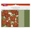 Better Homes and Gardens 12pk Gingham Fabric Squares, Stalk / Tomato