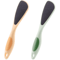 thumbnail image 1 of 2 - Pack Double - Sided Foot Pumice Stone Set with Ergonomic Handle, Easy - Reach Design for Callus Removal, Circulation Improvement, Fine - Grained Frosted Pedicure Tool for Feet Scrub & Foot Care, 1 of 7