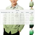 thumbnail image 3 of St. Patrick's Day Shirts Boys Girls Lapel Button Down Long Sleeve Print Tops Holiday Casual Stylish Cardigan (7-8 Years, Beige-G), 3 of 7