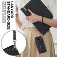 thumbnail image 4 of For Samsung Galaxy S10 RFID Card Slot Leather Phone Case with Long Lanyard, 4 of 4
