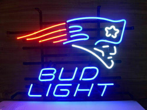 New Bud Light Dallas Cowboys Beer Real Glass Neon Sign 20"x16" 