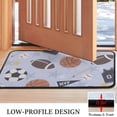 thumbnail image 3 of Baseball Football Pattern Door Rugs,Washable Non Slip Door Mats Indoor,Decorative Door Mats,Entry Mat Indoor for Entrance,Bedroom,Kitchen,Bathroom,30"x17", 3 of 6