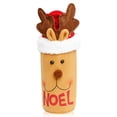 thumbnail image 3 of Bewildely Funda decorativa para botellas de vino de Navidad, bolsa de champán, media para el hogar, de cena, fiesta, Bar, decoración, Feliz Año Kits de decoración para fiestas No.02 Bewildely HA009980-02, 3 of 6