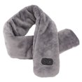 thumbnail image 4 of USB Heating Scarf, Heated Neck Pad Skin Friendly Warm Pure Color Soreness Relief  For Outdoor For Adult Dark Gray, 4 of 8