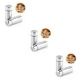 thumbnail image 1 of Wweixi Durable And Reusable Stainless Steel Salt And Pepper Shakers Silver Easy 3Set, 1 of 6