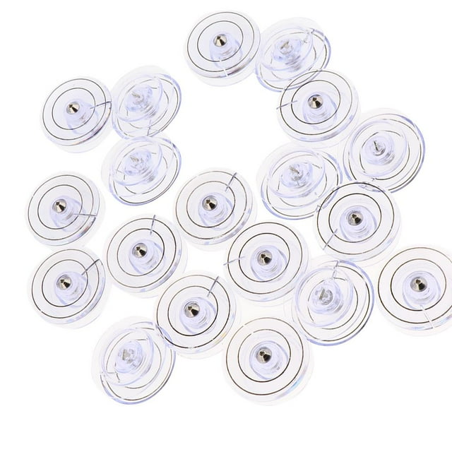 veasfak 20 Pcs Bobines en Plastique pour Machine à Coudre Chanteuse Pièces de Rechange Accessoires