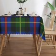 thumbnail image 3 of Rectangle Table Cloth, Scottish Clan Farquharson Tartan Plaid Resistant Washable Tablecloth Decorative Table Cover for Dining, Indoor and Outdoor, 3 of 6
