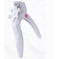 thumbnail image 1 of Stainless Steel U Shaped Nail Clippers, Multi Angle Positioning Precision Trimmer, Sharp Clean Cut Portable Manicure Tool, Durable Grooming Accessory for Home Nail Salon Daily Use, 1 of 4