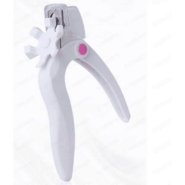 Cortaúñas de acero inoxidable en forma de U, cortaúñas con posicionamiento y recorte, herramientas de manicura.