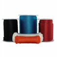 thumbnail image 1 of Sgt Knots Solid Braid Nylon Rope - Multipurpose Utility Cord For Commercial Applications Anchors Crafts Towing 3/16"" X 500Ft (Red), 1 of 1