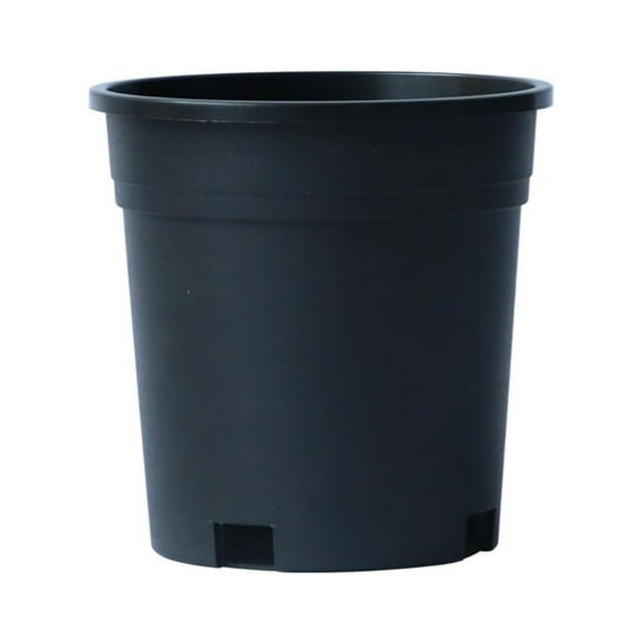 MOQIN Nursery Pots, Thick Plastic Plant Pots with Drainage –Planting Grow Plastic Flower Pots, Indoor/Outdoor Gardening Flower Pots for Herbs, Succulents & Vegetables(4 Sizes)