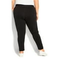 thumbnail image 2 of Avenue Women's Plus Size Contrast Pocket Knit Pant, 2 of 2