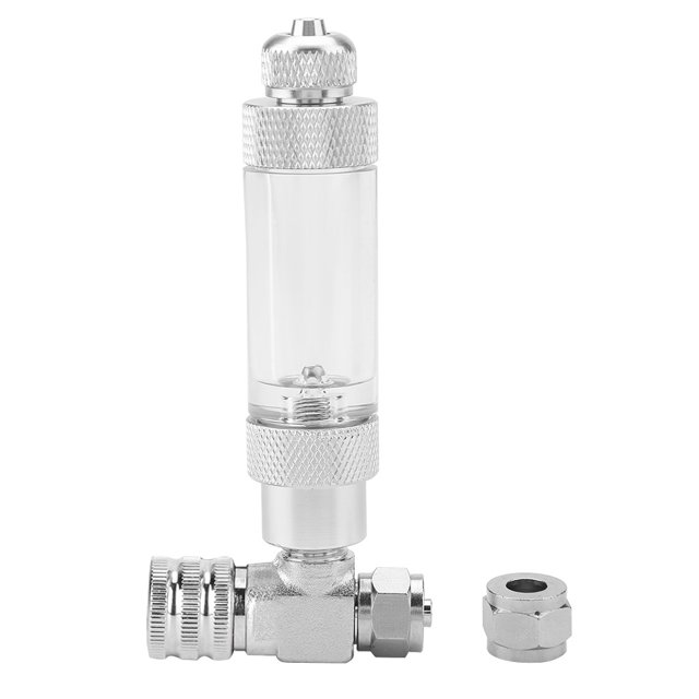 C Bubble Counter,Aquarium System CO2 Regulator Needle Valve Stainless Needle Valve Built for the Future
