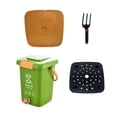 thumbnail image 4 of koolsoo Kitchen Compost Bucket Composting Recycle Bucket for Kitchen Countertop Home M, 4 of 9