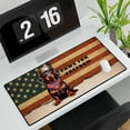 thumbnail image 3 of Freedom Paws Patriotic Dachshund Vintage Memorial Day Desk Mat Full Keyboard Mouse Pad Wiener Dog Lover Gifts Idea Large Mousepad - 12006, 3 of 5
