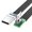 15cm, variant on USBC Cable Thin Ribbon FPC Cable USB TypeC 90 Degree Angled up to MicroUSB Cable for Data and Charging