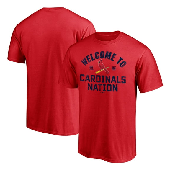 Men's Red St. Louis Cardinals Hometown Collection Long Ball T-Shirt