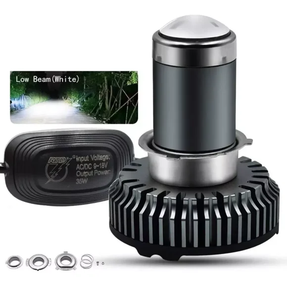 Foco Faro Moto Hiper Led H4 H6 H7 Lupa Exploradora Alta Baja