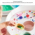 thumbnail image 4 of Baby Silicone Bowls, Educational  Smoothly Sensory Baby Bowls Interesting 3pcs Improve Self Care Ability  for Nursery School for Home, 4 of 7