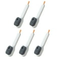 thumbnail image 3 of Boreal Craft 2 Pcs/5 Pcs Brosse à Linge Douce Fonction Multiple Brosse de Nettoyage avec Distributeur de Savon Liquide Fonction de Rangement Adapté pour Chaussures Vêtements Cuisine Selle Tampon Trompette Induction Huile, 3 of 5
