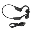 thumbnail image 1 of Q33 Auriculares inalámbricos con Oreja Abierta Auriculares inalámbricos Deportivos de conducción de Aire para Senderismo Conducir Correr CiclismoNegro, 1 of 14