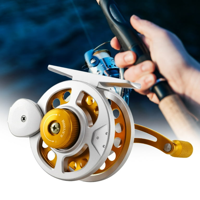 Left/Right Hand Fishing Reel, Ultralight High Speed Outdoor Mini Fishing Reel Smooth Spinning Wheel Bearing Fish Gear - Saltwater & Freshwater Reels